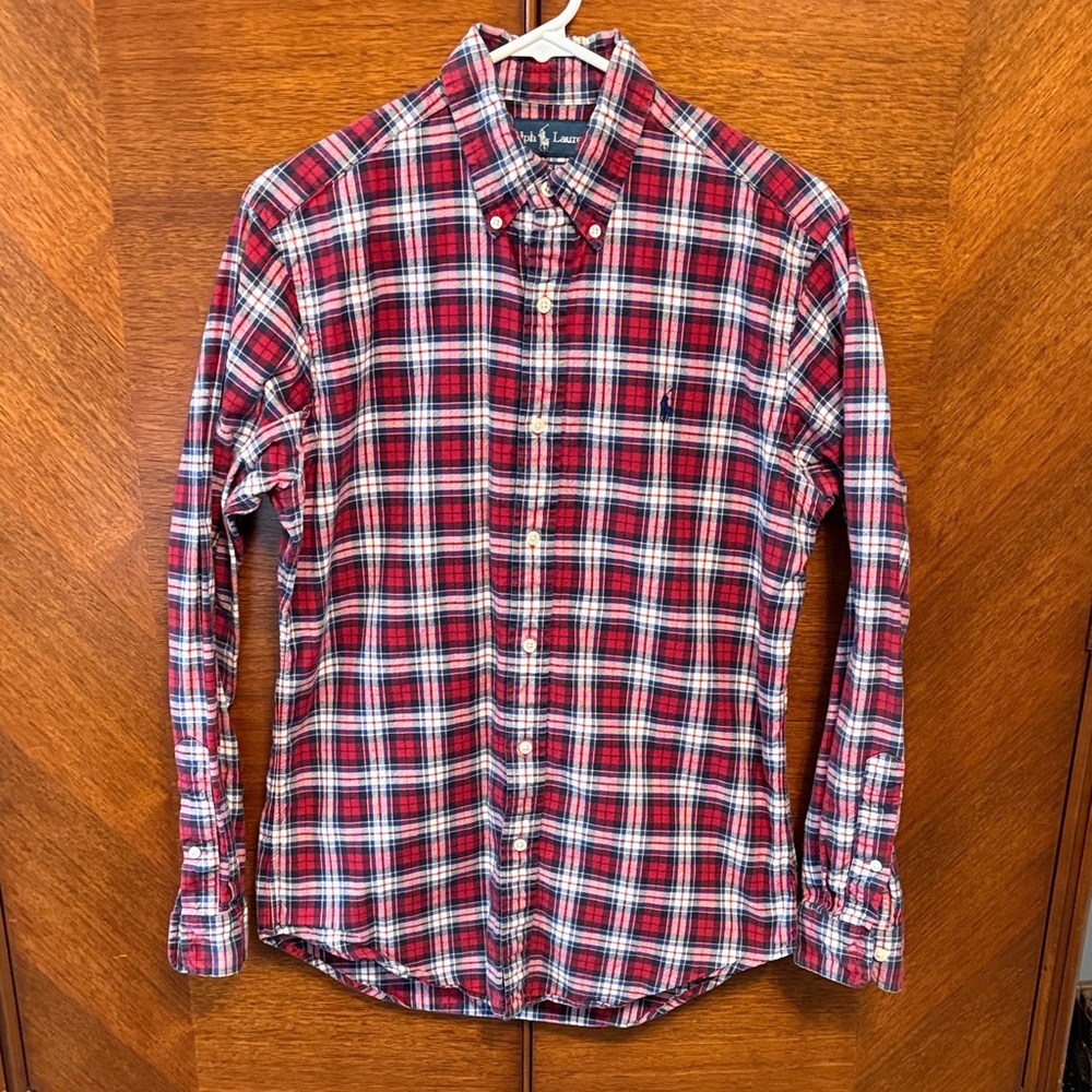 Ralph Lauren Men’s Plaid Dress shirt